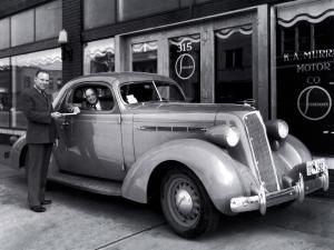 Studebaker Dictator Business Coupe 1936 года